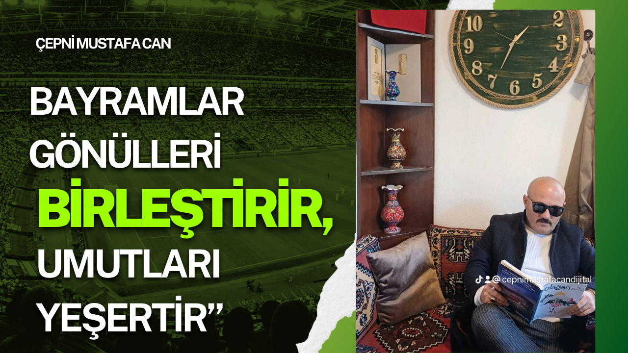 Türkiye İnternet Gazeteciliği Derneği Kocaeli İl Temsilcisi Mustafa Can’dan Kurban Bayramı Mesajı